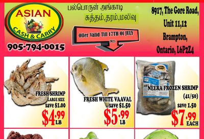 Asian Cash & Carry Flyer July 11 to 17
