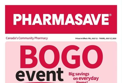 Pharmasave (West) Flyer July 11 to 17 Pharmasave (West) Flyer July 11 to 17