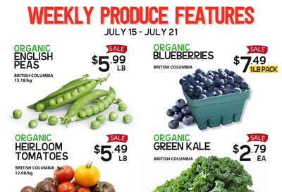 Pomme Natural Market Weekly Produce Flyer July 15 to 21