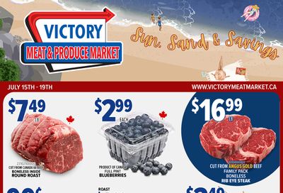 Victory Meat Market Flyer July 15 to 19