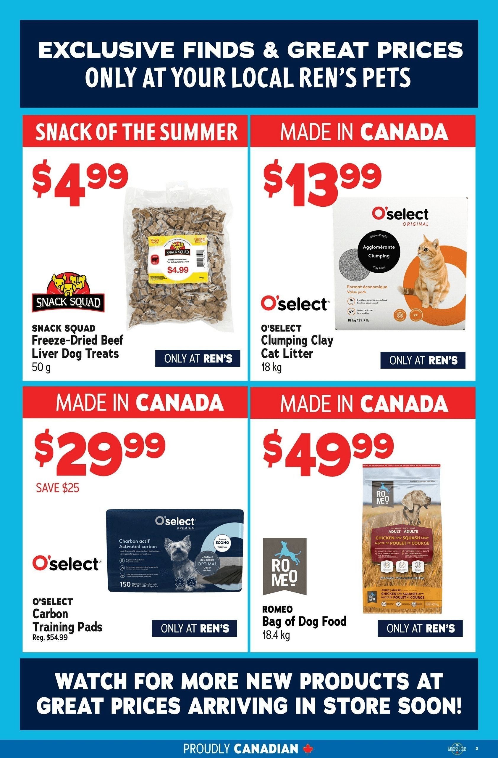 Ren's Pets Flyer July 11 to 17