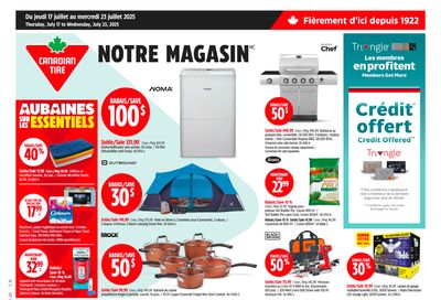 Canadian Tire (QC) Flyer July 17 to 23