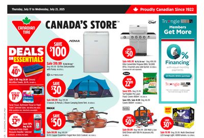 Canadian Tire (Atlantic) Flyer July 17 to 23