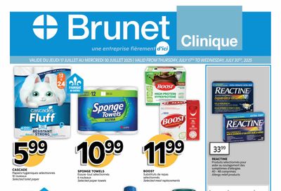 Brunet Clinique Flyer July 17 to 23 Brunet Clinique Flyer July 17 to 23