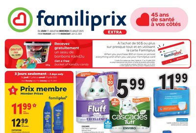 Familiprix Extra Flyer July 17 to 23