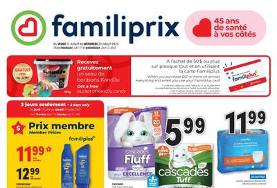Familiprix Flyer July 17 to 23 Familiprix Flyer July 17 to 23