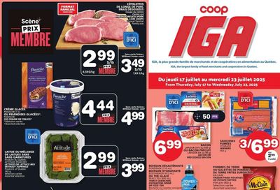 Coop IGA Flyer July 17 to 23