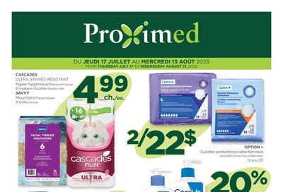 Proximed Pharmacy Flyer July 17 to August 13
