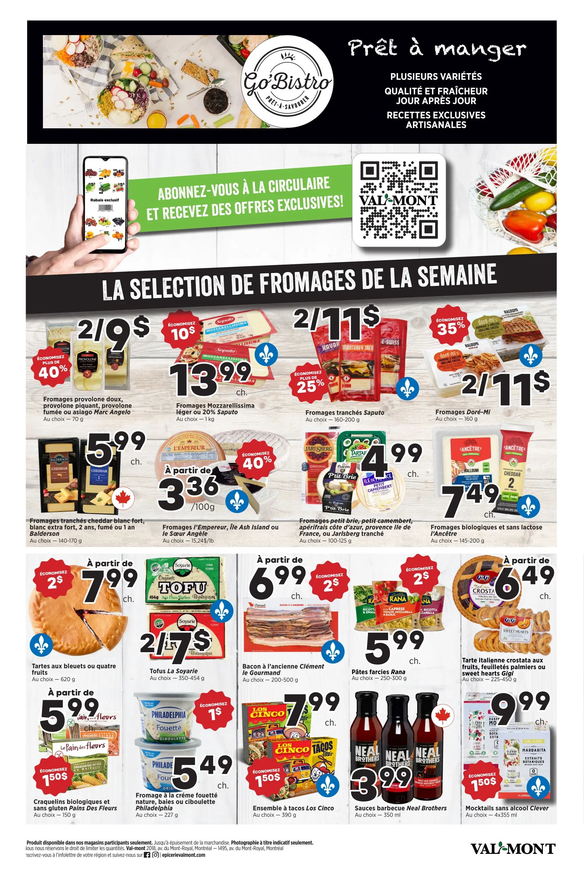 Val-Mont Flyer July 17 to 23