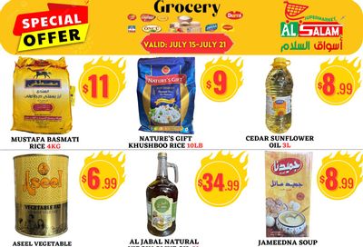 Al-Salam Supermarket Flyer July 15 to 21