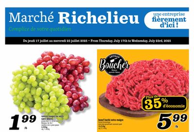 Marche Richelieu Flyer July 17 to 23