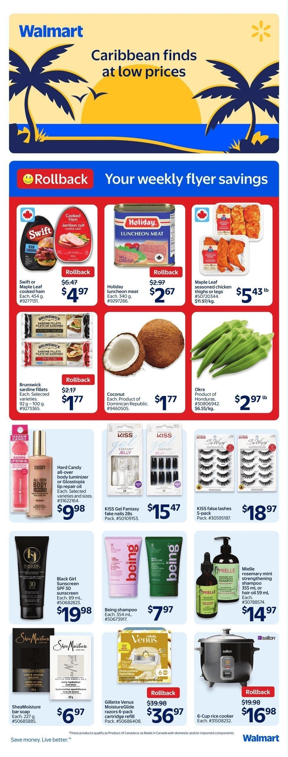 Walmart (Atlantic) Caribbean Finds Flyer July 17 to August 6