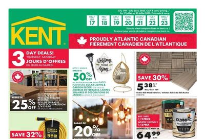 Kent Building Supplies Flyer July 17 to 23
