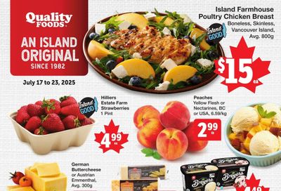 Quality Foods Flyer July 17 to 23