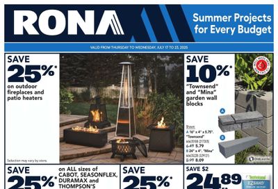 Rona & Rona+ (QC) Flyer July 17 to 23