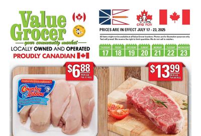 Value Grocer Flyer July 17 to 23