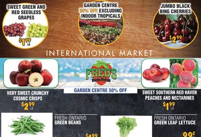 Fred's Farm Fresh Flyer July 16 to 22