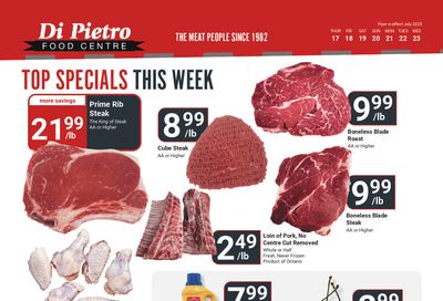 Di Pietro Food Centre Flyer July 17 to 23