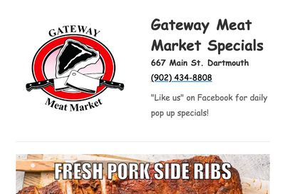 Gateway Meat Market Flyer July 17 to 23