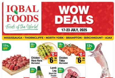 Iqbal Foods Flyer July 17 to 23 Iqbal Foods Flyer July 17 to 23