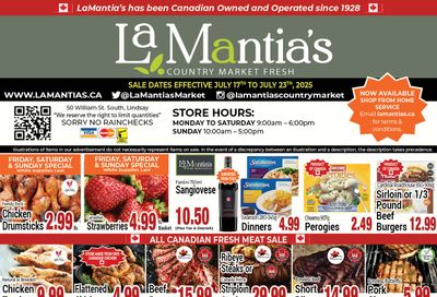 LaMantia's Flyer July 17 to 23