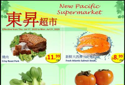 New Pacific Supermarket Flyer July 17 to 21