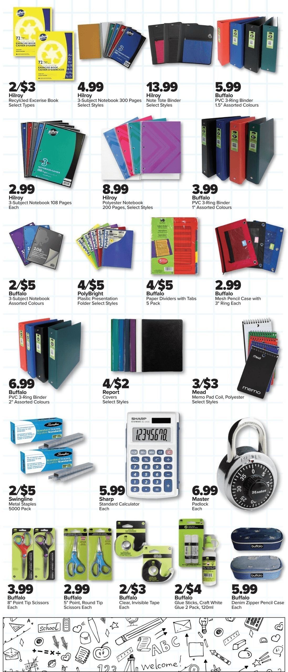 PharmaChoice (ON & Atlantic) Back to School Flyer July 17 to 23