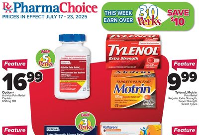 PharmaChoice (ON & Atlantic) Health Centre Flyer July 17 to 23