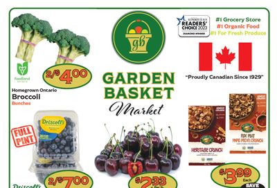 The Garden Basket Flyer July 17 to 23