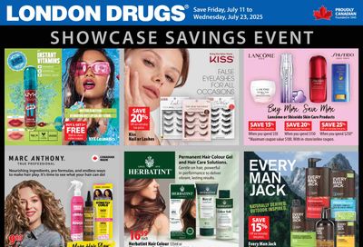 London Drugs Showcase Savings Flyer July 11 to 23 London Drugs Showcase Savings Flyer July 11 to 23
