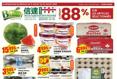 Btrust Supermarket (Montreal) Flyer July 17 to 23