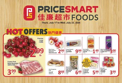 PriceSmart Foods Flyer July 17 to 23