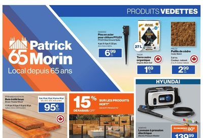 Patrick Morin Flyer July 17 to 23