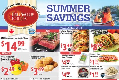 Tru Value Foods Flyer July 16 to 22