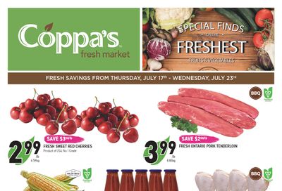 Coppa's Fresh Market Flyer July 17 to 23