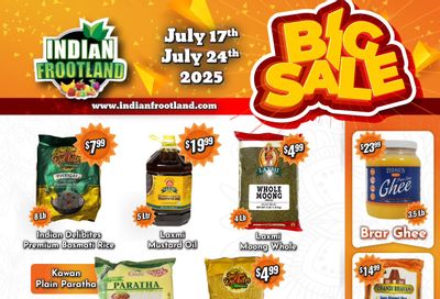 Indian Frootland Flyer July 17 to 24