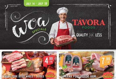 Tavora Foods Flyer July 14 to 20