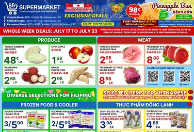 88 Supermarket Flyer July 17 to 23