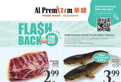 Al Premium Food Mart (McCowan) Flyer July 17 to 23
