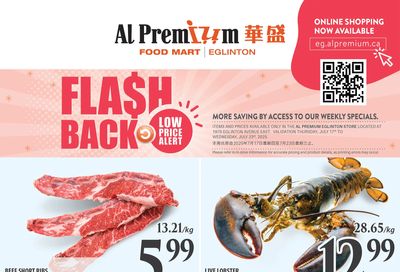  Al Premium Food Mart (Eglinton Ave.) Flyer July 17 to 23