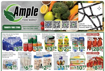 Ample Food Market (North York) Flyer July 18 to 24