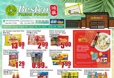 BestCo Food Mart (Ajax) Flyer July 18 to 24