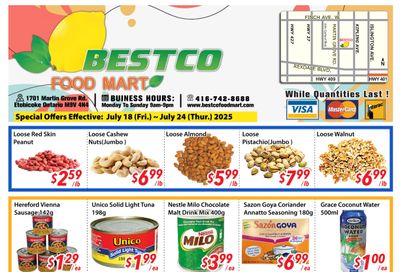 BestCo Food Mart (Etobicoke) Flyer July 18 to 24