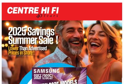 Centre Hi-Fi Flyer July 18 to 24
