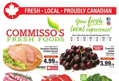 Commisso's Fresh Foods Flyer July 18 to 24