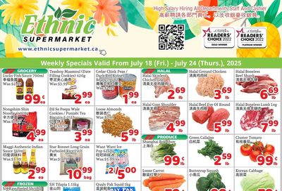 Ethnic Supermarket (Milton) Flyer July 18 to 24