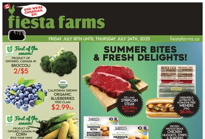 Fiesta Farms Flyer July 18 to 24
