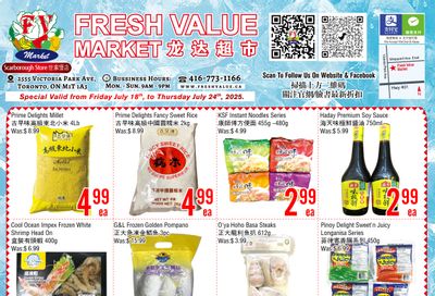 Fresh Value (Scarborough) Flyer July 18 to 24