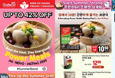 Galleria Supermarket Flyer July 18 to 24