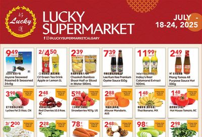 Lucky Supermarket (Calgary) Flyer July 18 to 24